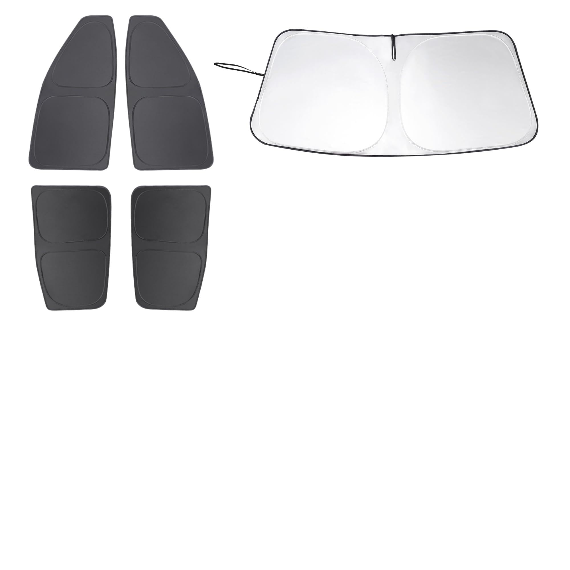 TINGLU Window Shades for Chevrolet Colorado Pickup Truck 2015-2022 Accessories Car Side Full Windows Windshield Sun Shade Sun UV