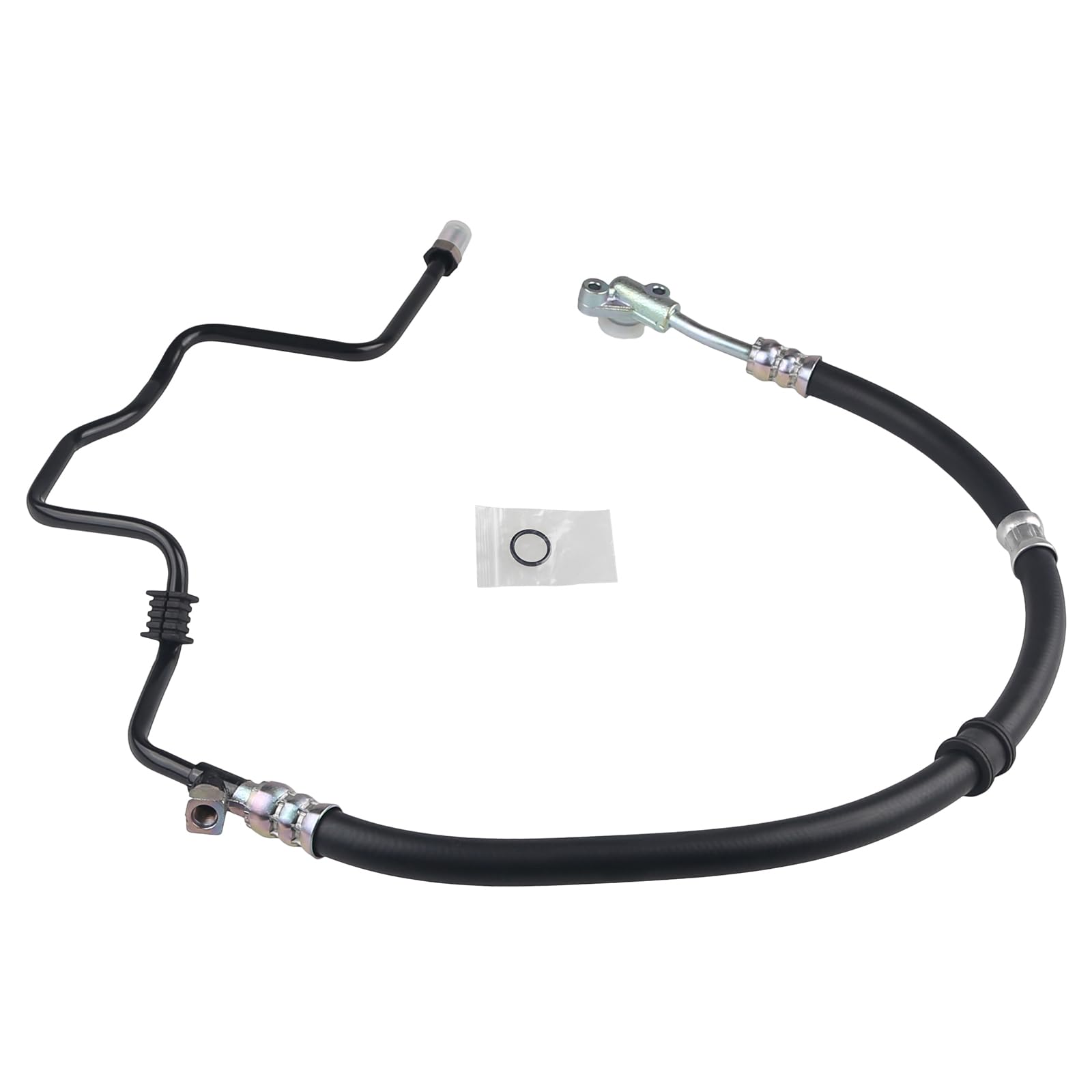 WMPHE Compatible with Power Steering Pressure Hose Assembly Acura MDX V6 3.5L 2003 2004 2005 2006, Replace OEM 53713S3VA13 34027