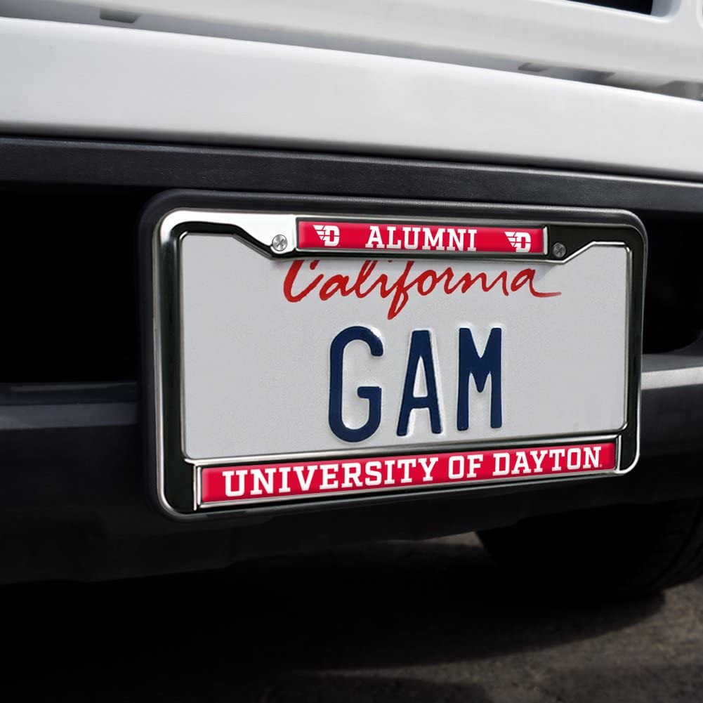 GRAPHICS & MORE University of Dayton Alumni Metal License Plate Frame - Full Size Standard, One Size