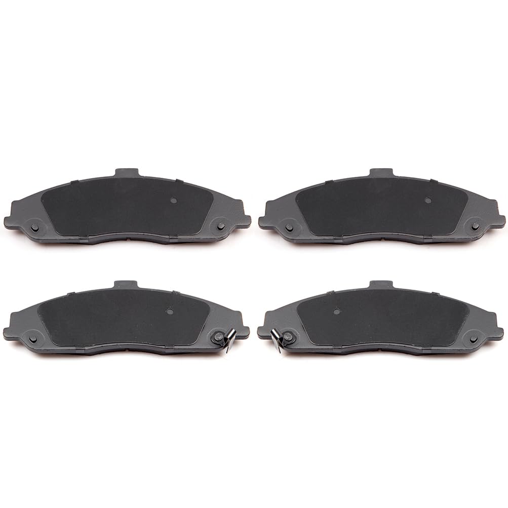SCITOO Disc Brake Pads Kits D731-7599 Semi Metallic Front Brake Pads Set Fit For Cadillac For XLR 2004-2009,For Chevrolet For Co