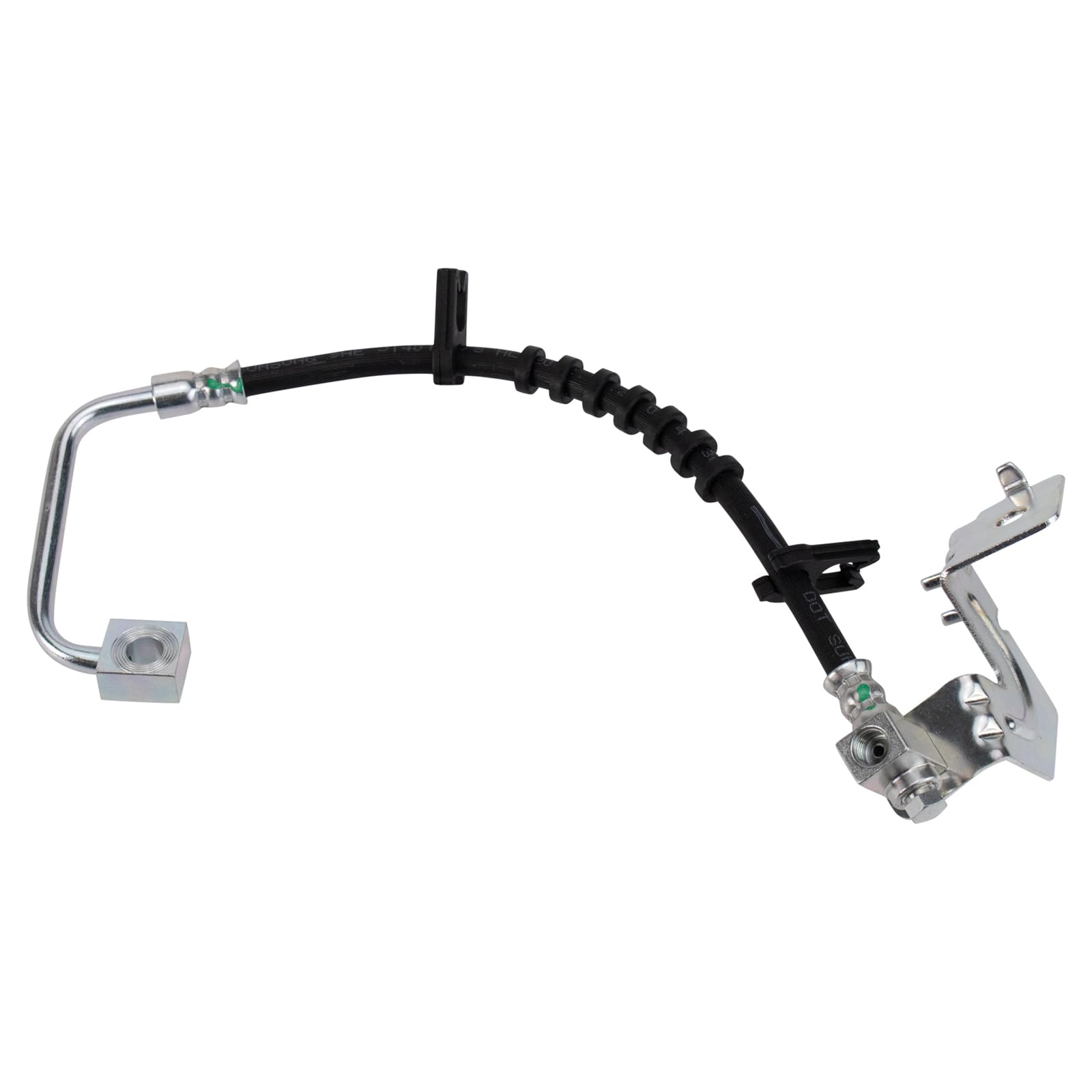 Trq Rear Brake Hose Set Compatible With 2008-2011 Chrysler Town Country Dodge Grand Caravan 2009-2011 Volkswagen Routan