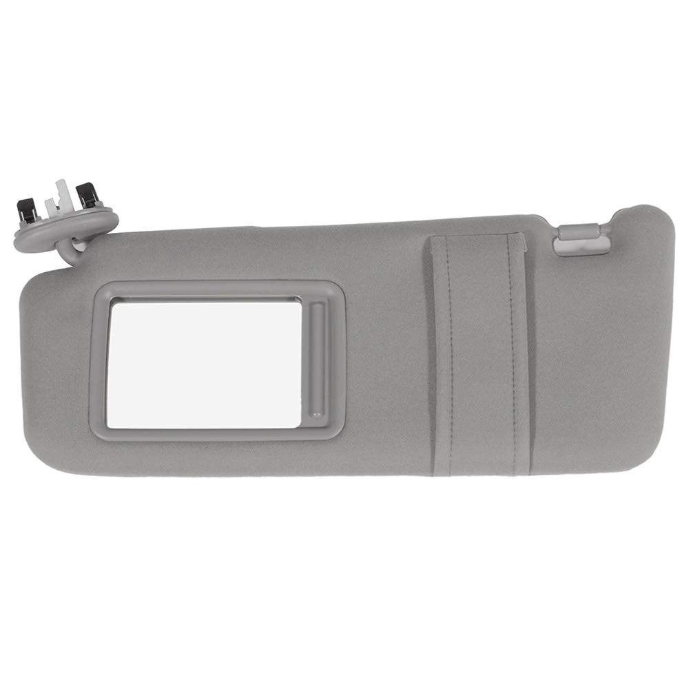 Scitoo Gray Left Driver Side Interior Sun Visor Fit For Toyota For Camry 2006-2011 With Sunroof (Oe:74320-06800-B0,04002-30706-B