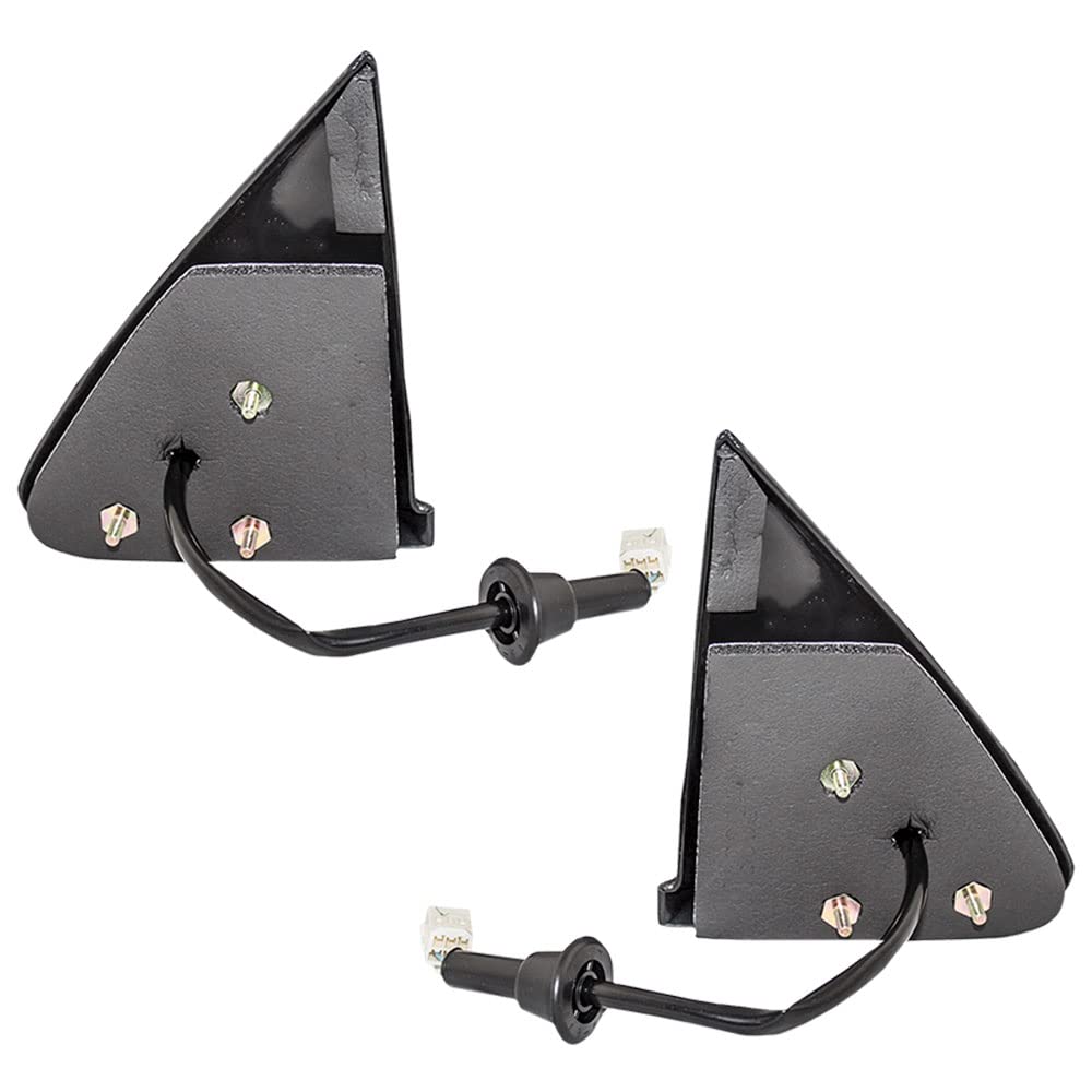 Replacement Set Driver And Passenger Power Side View Mirrors 5X7 Textured Compatible With 1997-2000 Dakota 1998-2000 Durango 551