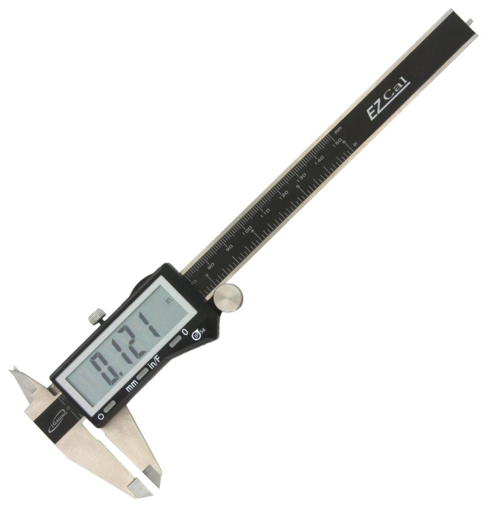 iGaging IP54 Electronic Digital Caliper 0-6' Display Inch/Metric/Fractions Stainless Steel Body