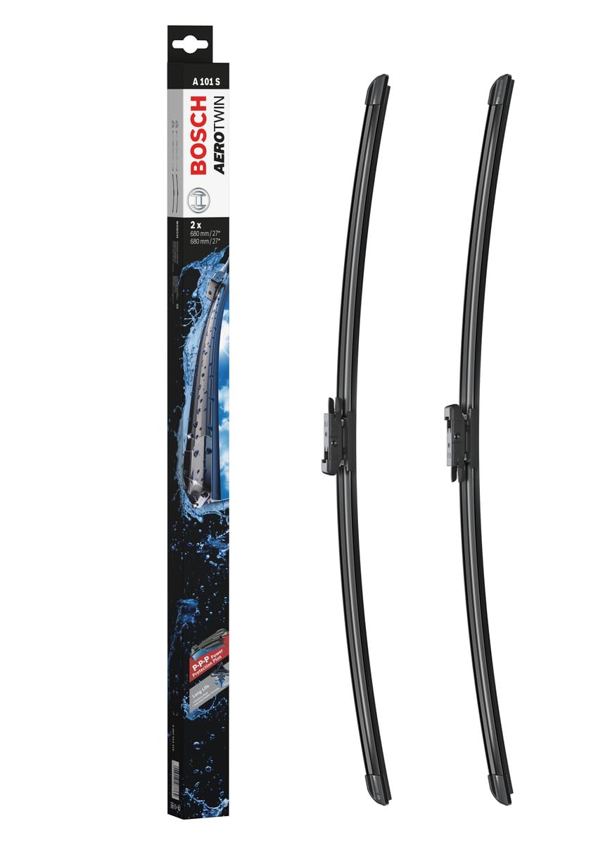 Bosch 3397014115 Aerotwin Oe Replacement Wiper Blades Driver & Passenger Side - Set Of 2 (27'' & 27'') Pinch Tab