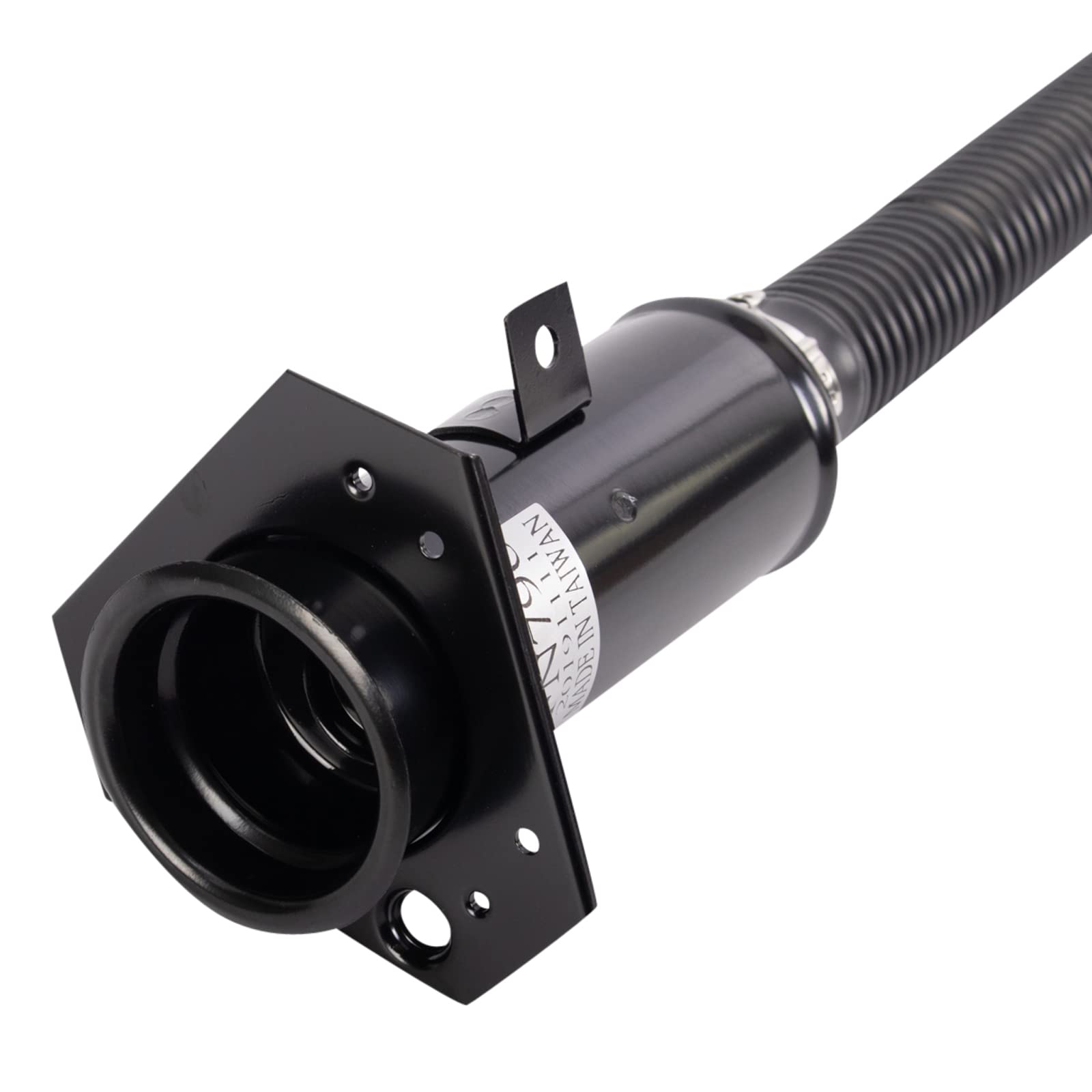 Trq Fuel Tank Filler Neck Black Compatible With 1999-2004 Chevrolet Silverado 1500 Gmc Sierra 1500