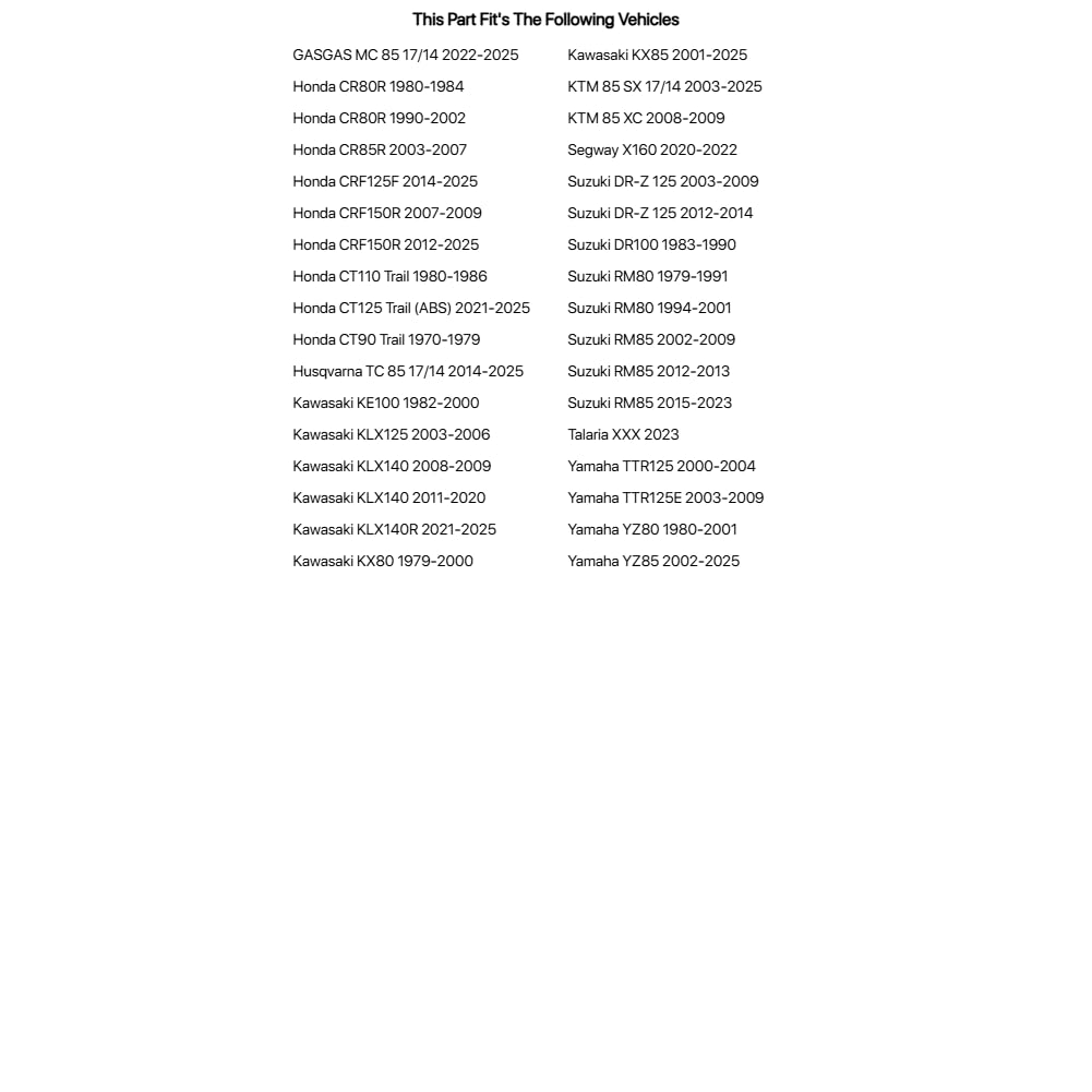 Tusk Heavy Duty 2Mm Motorcycle Tube 70/100X17