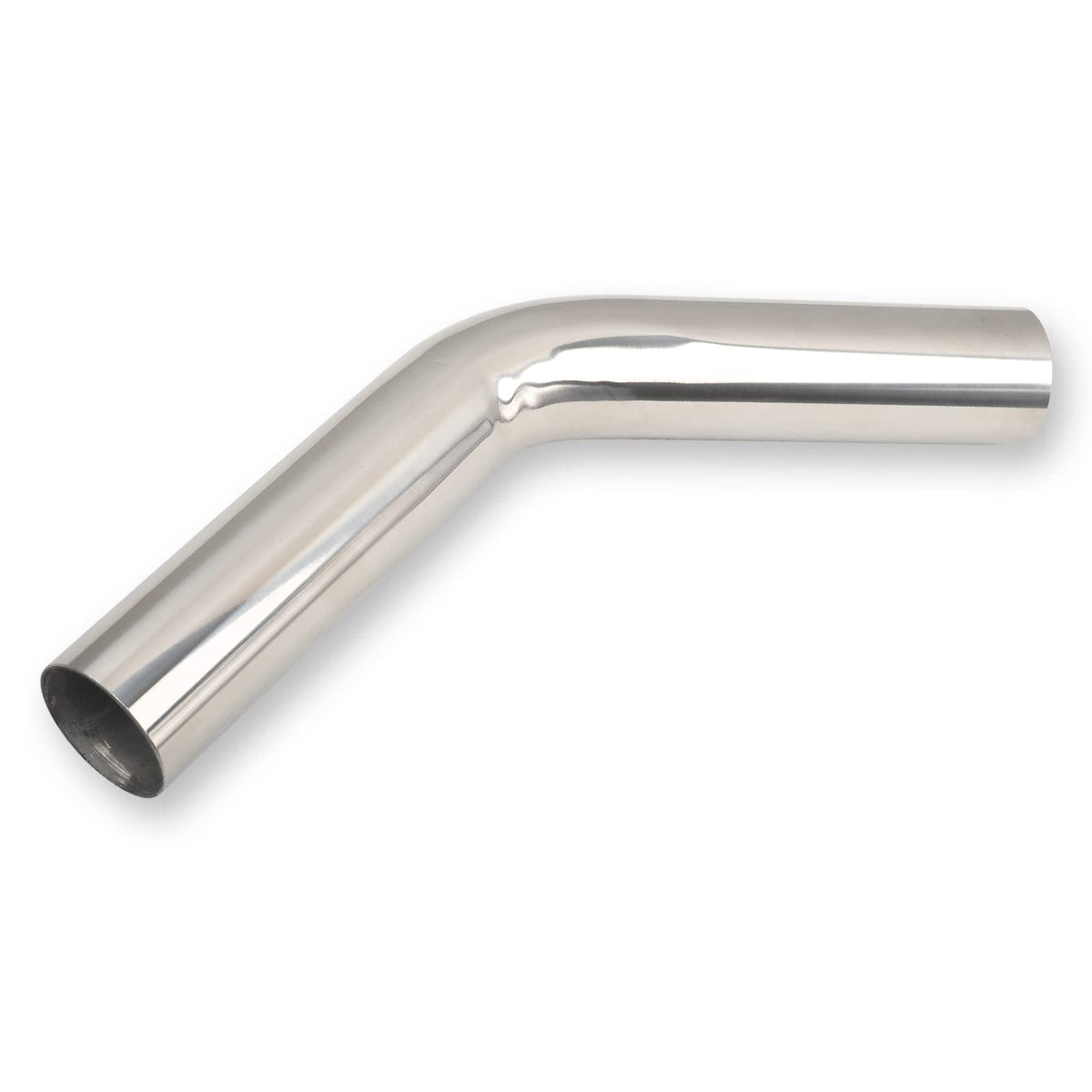 Fgjqefg 3 Inch 45 Degree Diy Custom Mandrel Exhaust Pipe Tube Pipe, T304 Stainless Steel, Universal Fit, 15.74 Inch End To End L