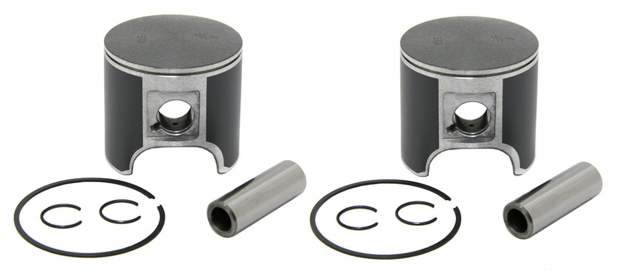 Spi, 09-785-02, 2 .020 Over Bore Piston Kits For Ski-Doo Fits 1999-2020 600 Non-Ho & 500Ss Sleds - 76.5Mm
