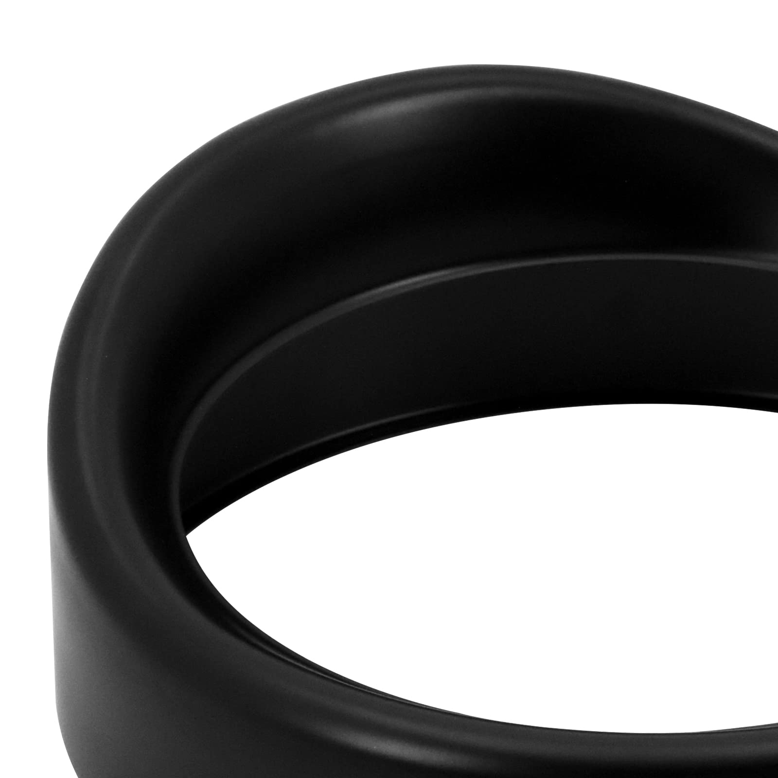 Hcmotorku Motorcycle 7 Inch Headlight Trim Ring Visor Style Fit For Harley Touring Road King Street Glide Electra Glide Softail