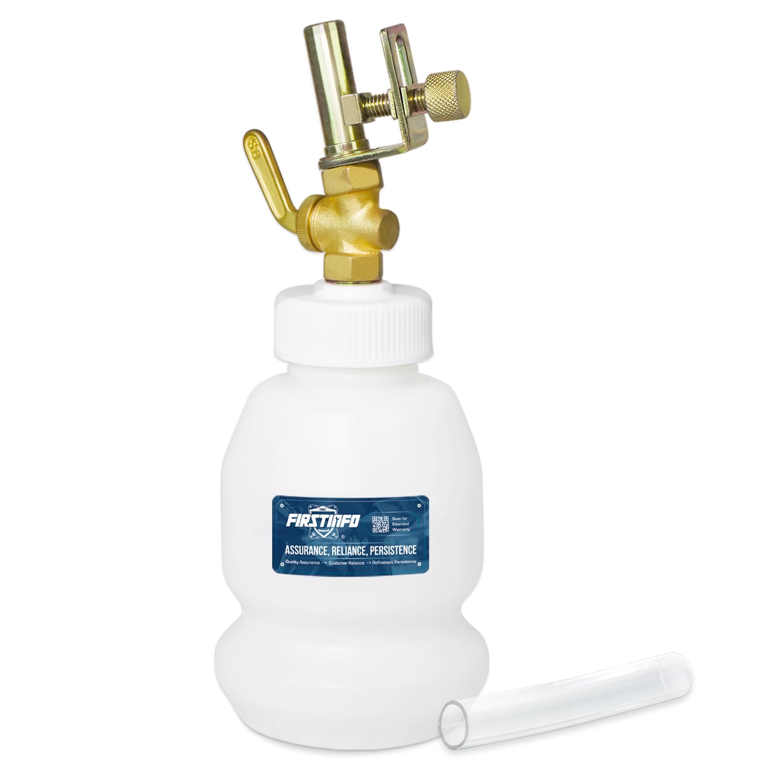 FIRSTINFO A1155 Patented 1 Liter Brake Service/Universal Automatic Brake Fluid Dispensing Refilling Bottle Bleeder Bottle