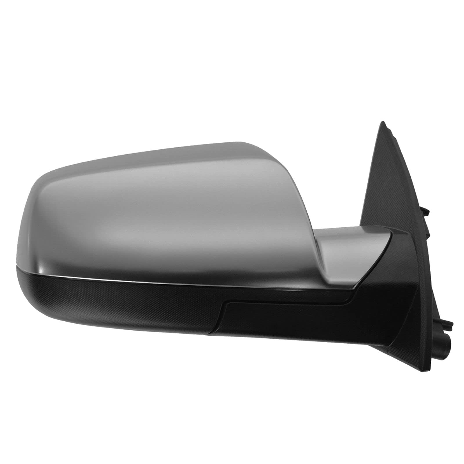 Trq Right Mirror With Heat With Memory Without Spotter Mirror With Blind Spot Indicator Cover Color: Satin Chrome Passenger Side