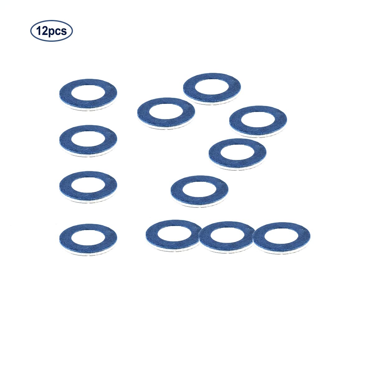 12 Pieces Oil Drain Plug Gaskets 90430-12031 Replacement For Lexus Toyota Scion Ct200H Es350 Prius Tundra Sienna Tacoma 4Runner Rav4 Scion Tc Xb Xd Oil Drain Plug Washers Aluminum - M12