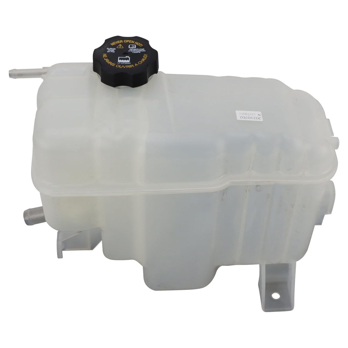 Trq Radiator Coolant Reservoir Expansion Tank Overflow Bottle Compatible With 2011-2014 Chevrolet Silverado 2500 Hd Silverado 35