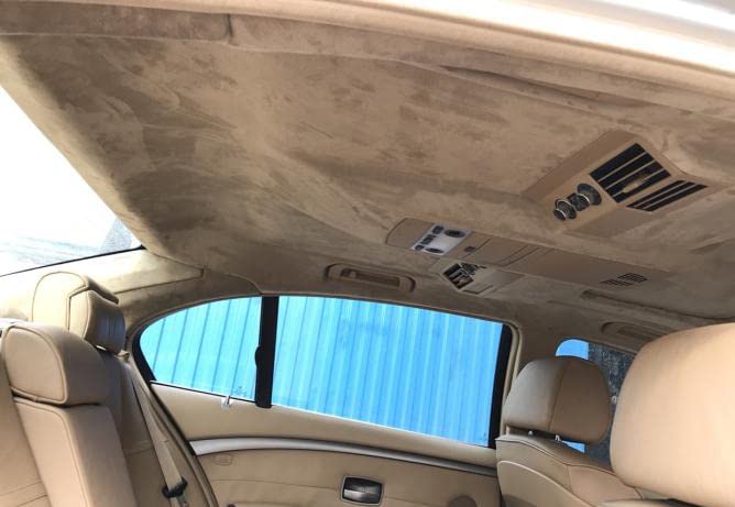 Car Elements Suede Headliner Fabric 60'' W  120'' L With Foam Backing Auto Suede Headliner Material Car Roof Upholstery Fabric F