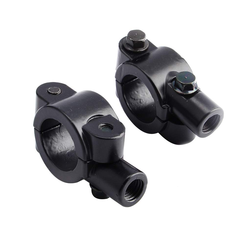 Keenso Universal Handlebar Mirror Mount 1', 2 Pcs 7/8' Mirror Brackets Motorcycl WBCARB07Y36QJNX