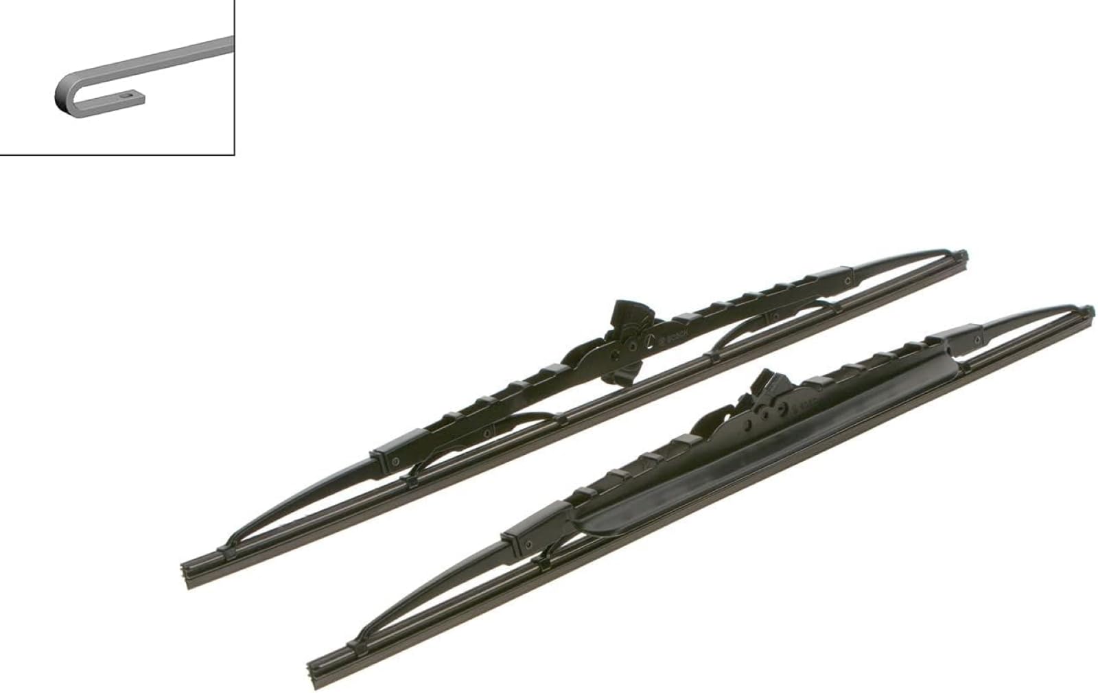 Bosch 3397118541 Twin Spoiler Original Equipment Replacement Wiper Blade - 19'/19' (Set Of 2)