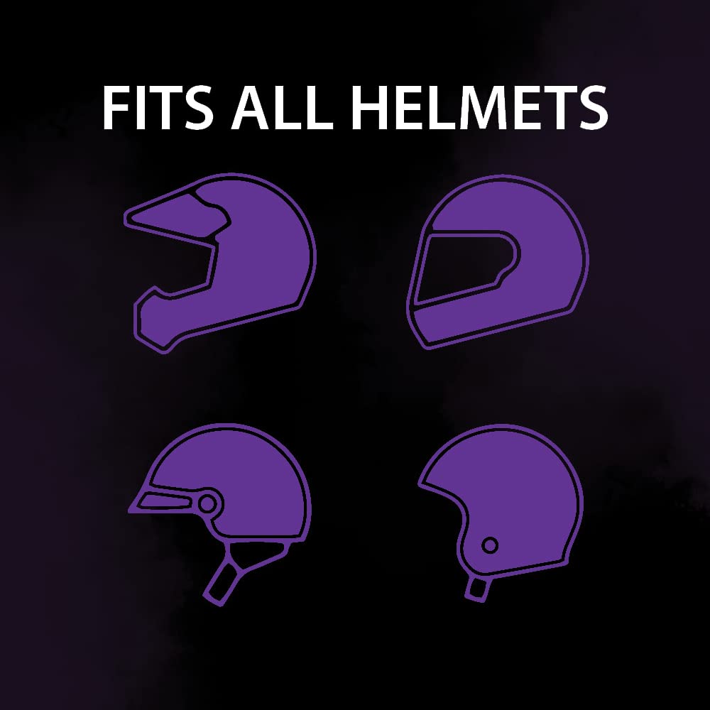 Cardo Packtalk Neo Motorcycle Helmet Communication Intercom System, Single Pack, Black