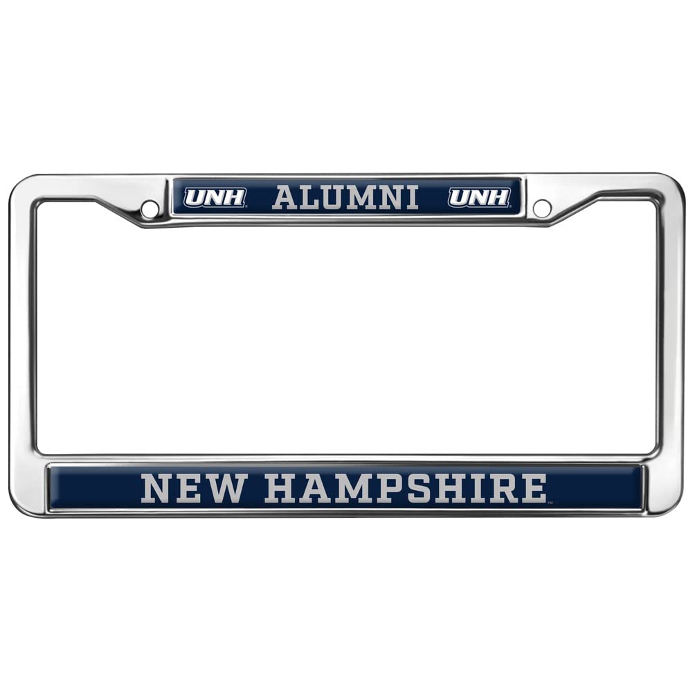University of New Hampshire Alumni Full Size Standard License Plate Metal Frame