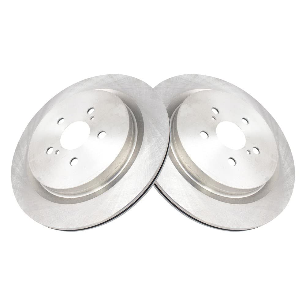 Trq Rear Brake Rotors Set Vented Compatible With 2016-2020 Lexus Rx350 2018-2020 Rx350L Rx450H Rx450Hl