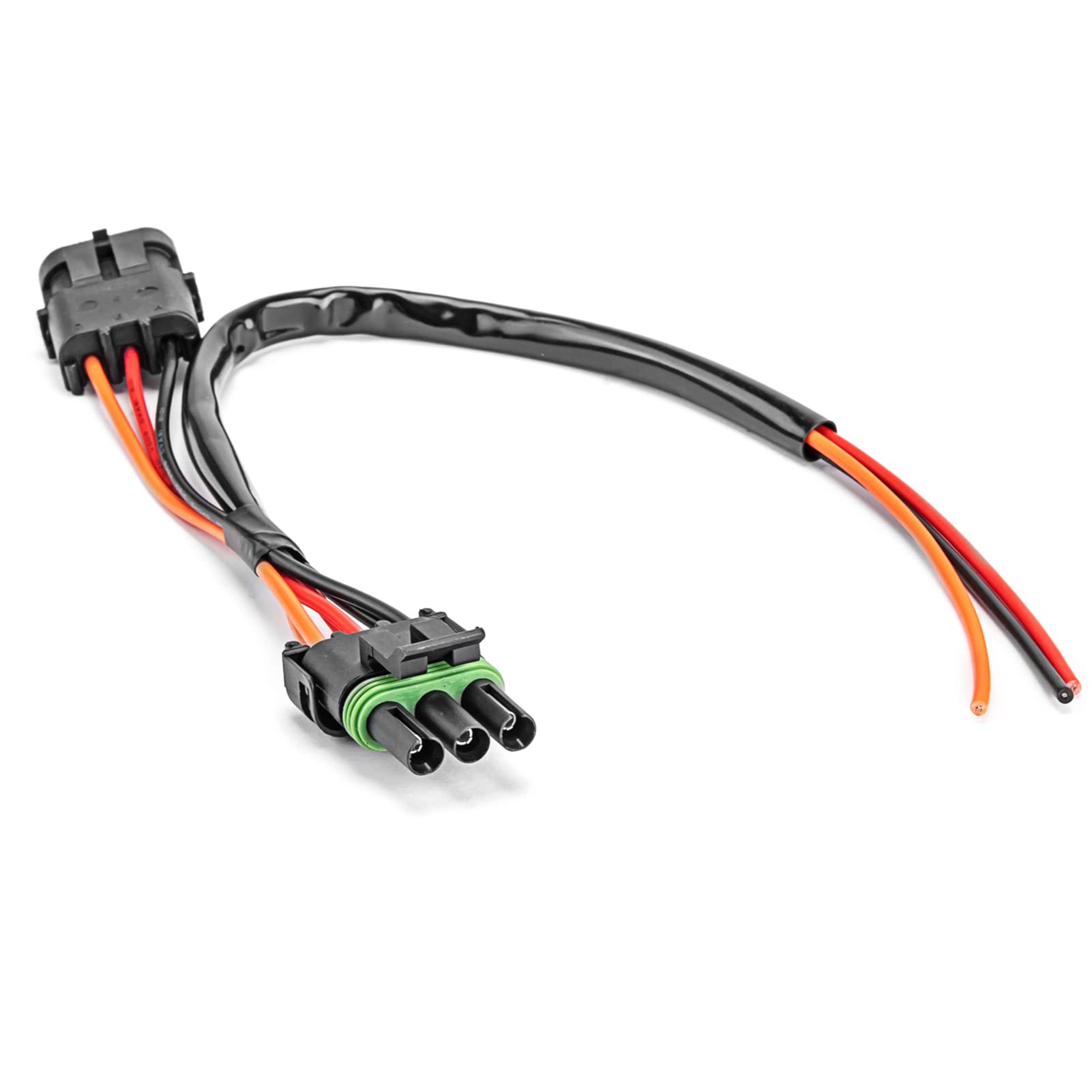 Mofun Tail Light Auxiliary Power Plug Harness Compatible With 2017-2024 Can Am Maverick X3 For Whip Light, Rear Chase Light, Lic