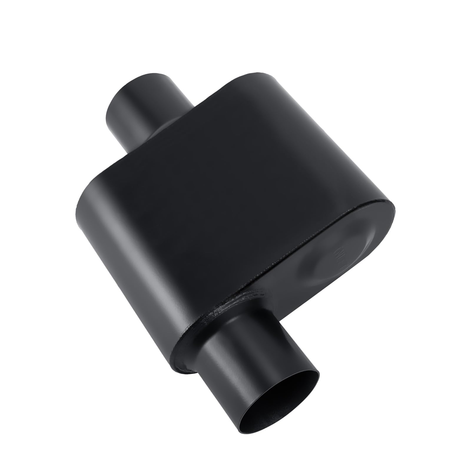 TECTRUC Muffler Single Chamber 2.25 Universal Mufflers Performance Muffler 2.25 inch exhaust replacement,Aggressive Deeo Sound,B