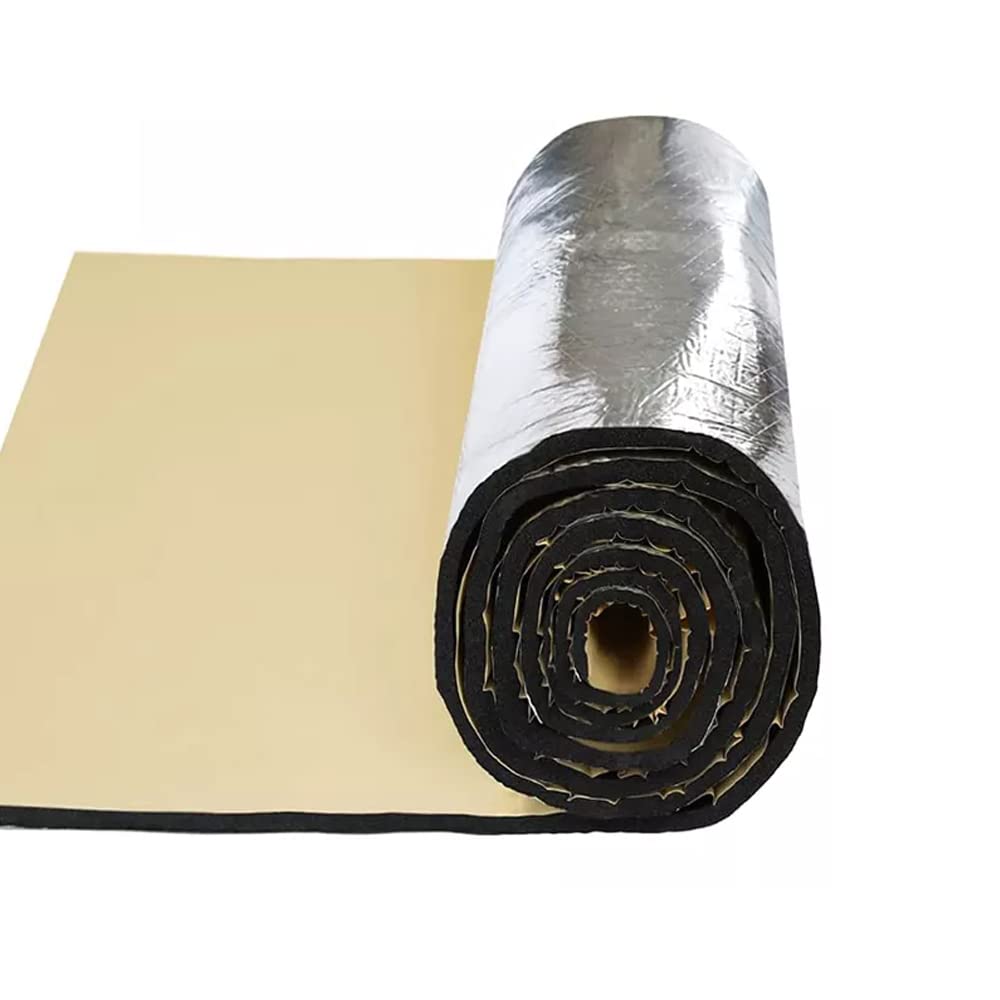 Car Heat Sound Deadening Insulation Mat, - 197 Mil 6.5 Sqft Automobile Sound Deadening & Heat Insulation Material For Auto Hood