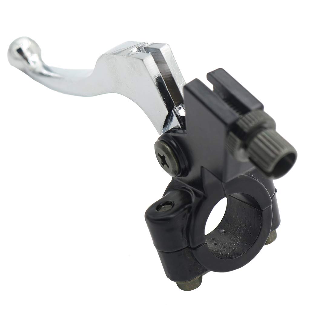 Cncmotok 22Mm Aluminum Alloy Chrome Plating Left Clutch Brake Lever Compatible With Coleman Ct200U Trail 200 Mini Bike 196Cc 98Cc Bike Parts