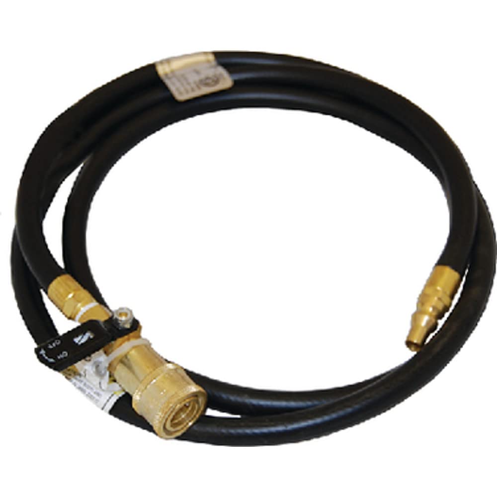 Marshall Excelsior MER14TCQDMP-72P Quick Disconnect LP Hose - 72, Female QD x 1/4 QD Nipple