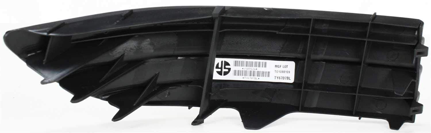 Evan Fischer Fog Light Cover Set Compatible with 2004-2005 Toyota Sienna Primed Front Driver and Passenger Side TO1089109, TO1088109