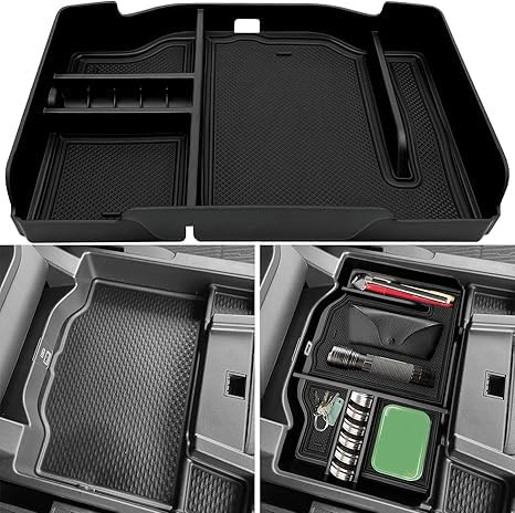JOJOMARK Center Console Organizer fits for Dodge RAM 2026 2025 2024 2023 2022 2021 2020 2019 1500 2500 3500 Accessories Interior