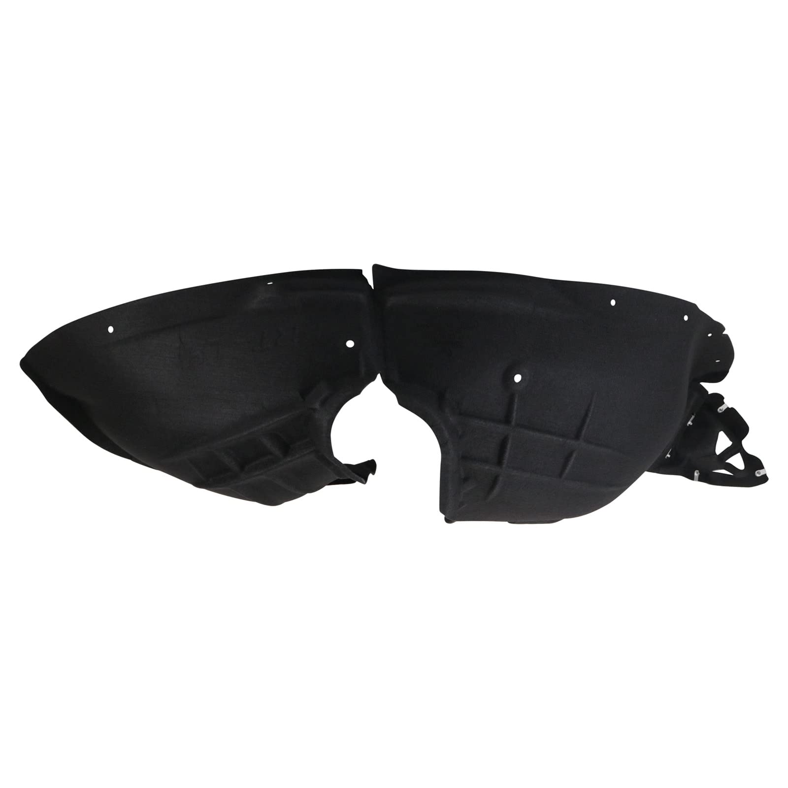 Trq Front Inner Fender Liner Set Compatible With 2019-2023 Cadillac Xt4 Gm1248306 Gm1249306