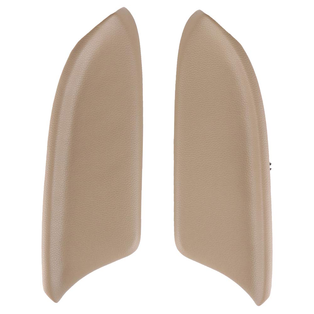 Lujuntec Front Door Panels Armrest Fits 2008-2012 For Honda For Accord Door Armrest Beige(2Pcs)