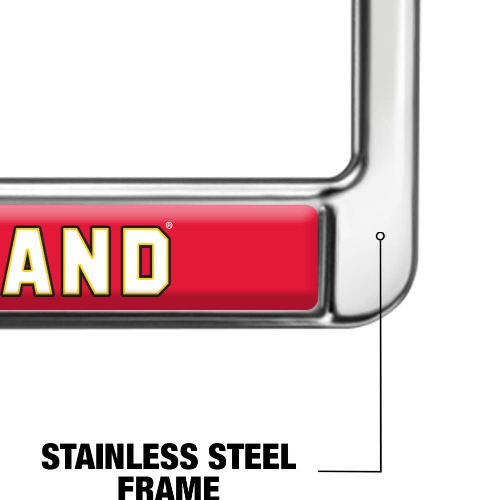 GRAPHICS & MORE University of Maryland Alumni Metal License Plate Frame - Full Size, One Size, Standard Design