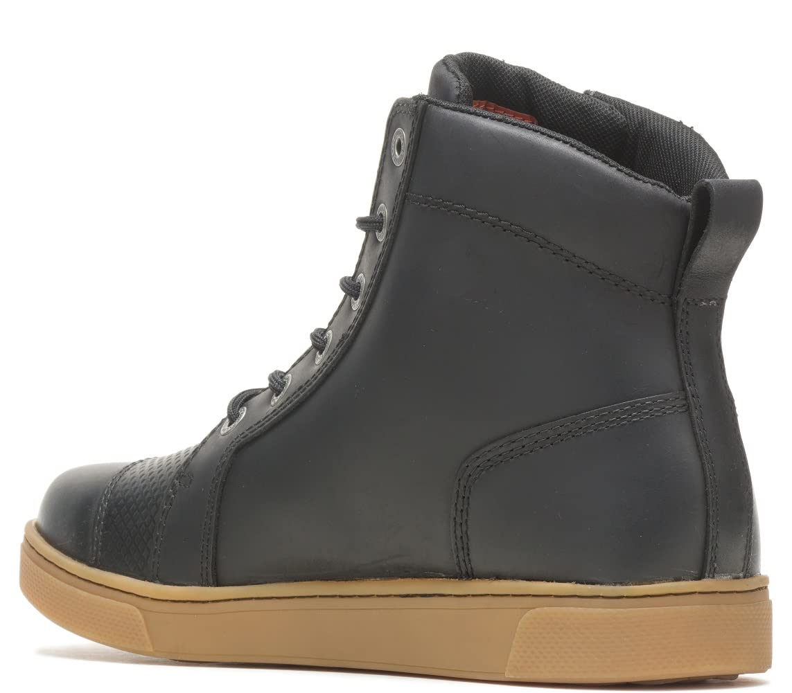 Harley-Davidson Mens Breman 5 Motorcycle Sneaker Boots D96260 (Black, 7.5)