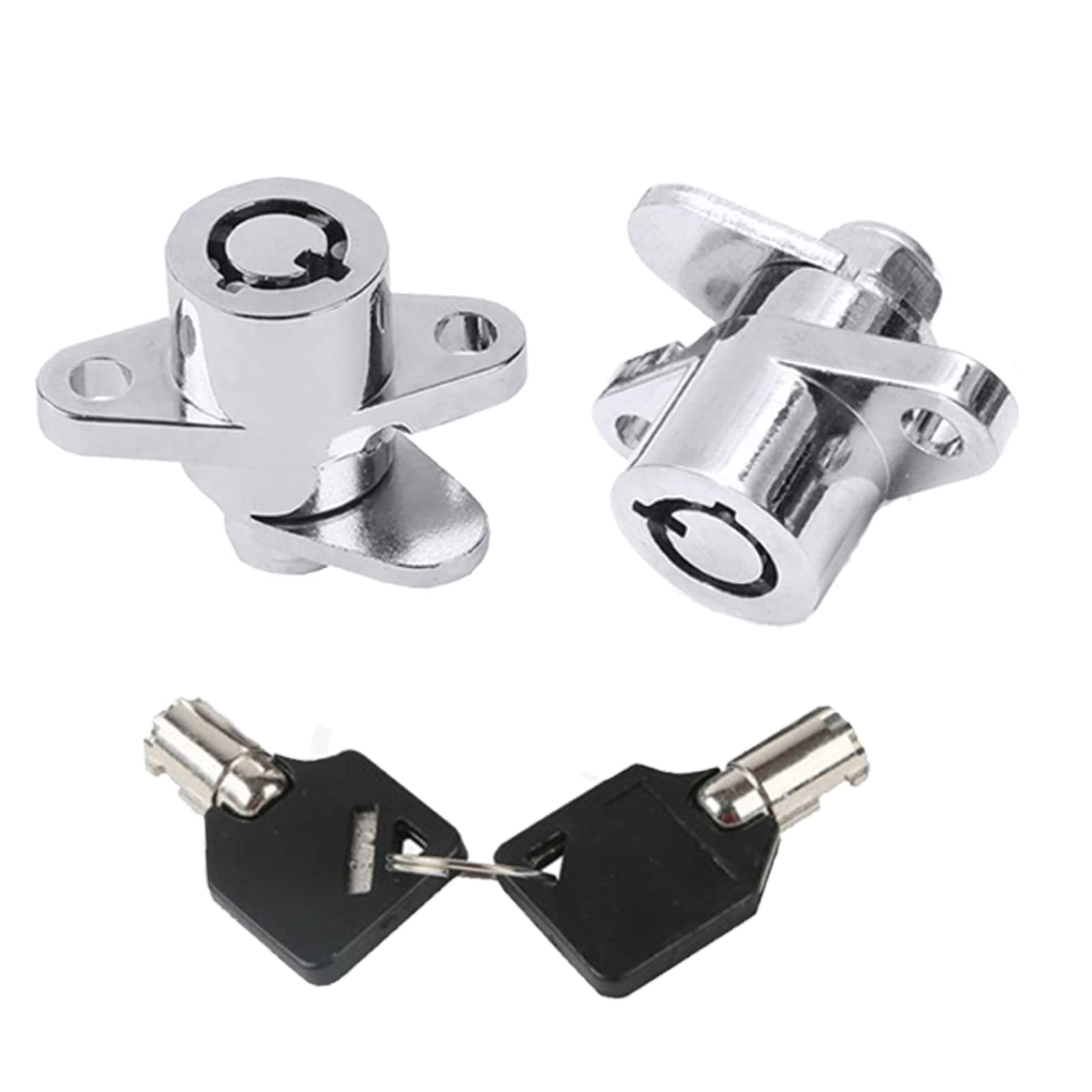 Tcmi 2 Keys Hard Saddlebag Locks Fits For Harley Davidson Touring Electra Street Glide Road King Glide 1993-2013