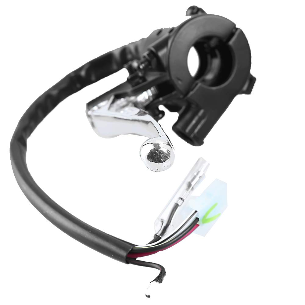 Throttle Housing Left Right Clutch Brake Lever Hand Grips Assembly Replacement For Yamaha Pw50 Y-Zinger 1981-2009 2012 2013 2014