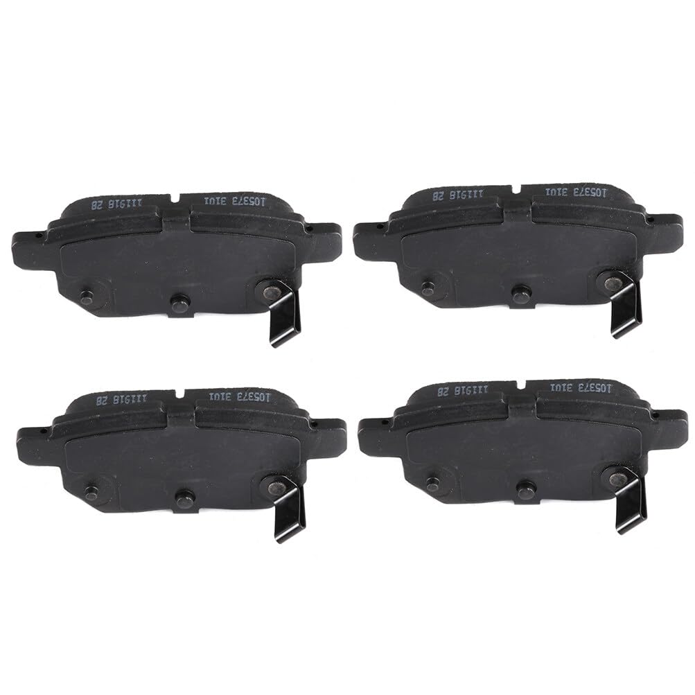 Cciyu D1423 Rear Semi-Metallic Disc Brake Pads Kit - 4Pcs For Lexus Ct200H 11-16, Scion Im 16, Toyota Corolla 16, Toyota Prius 1