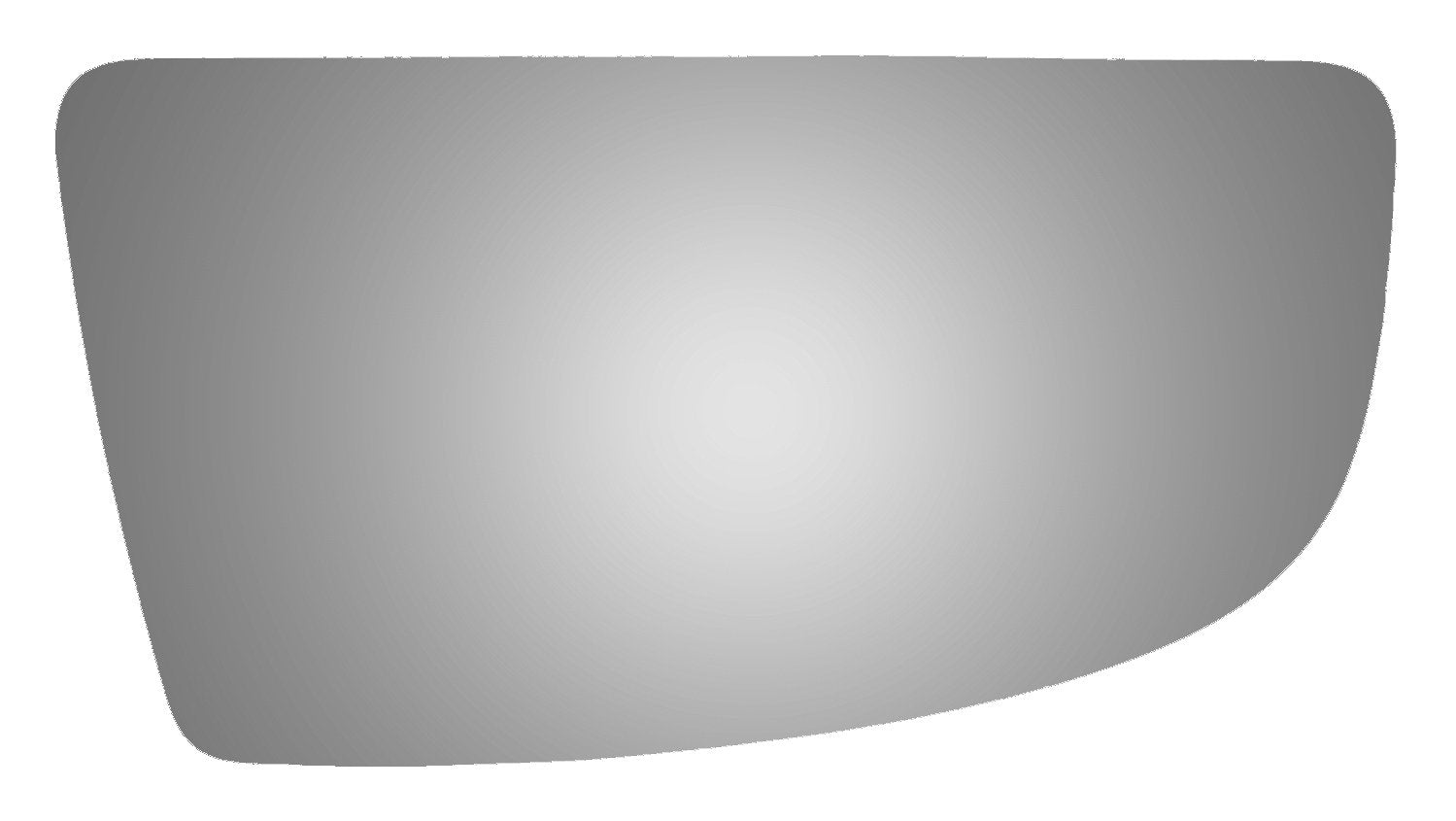 Burco 3965 Lower Convex Door Mirror Glass for 2015-2016 Ford Transit