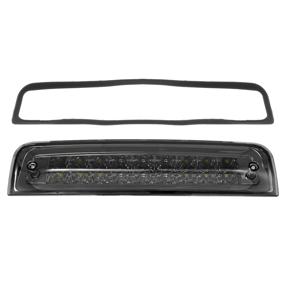 Partsam High Mount Stop Light Third 3Rd Brake Light Replacement For Dodge Ram 1500 2500 3500 2009-2017 Led Rear Cab Roof Center