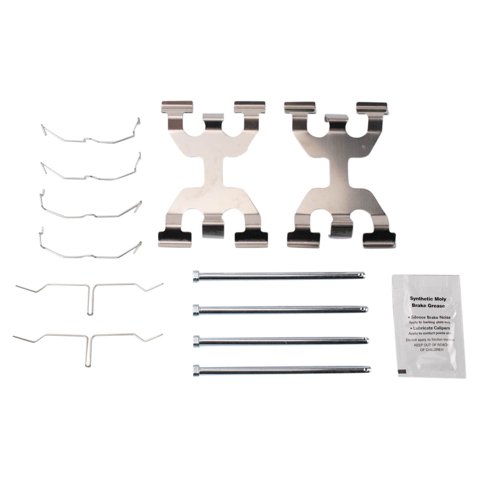 Trq Ceramic Front Brake Pads Compatible With 2017-2018 Mercedes-Benz C43 Amg, 2016-2018 Glc300, Glc43 Amg