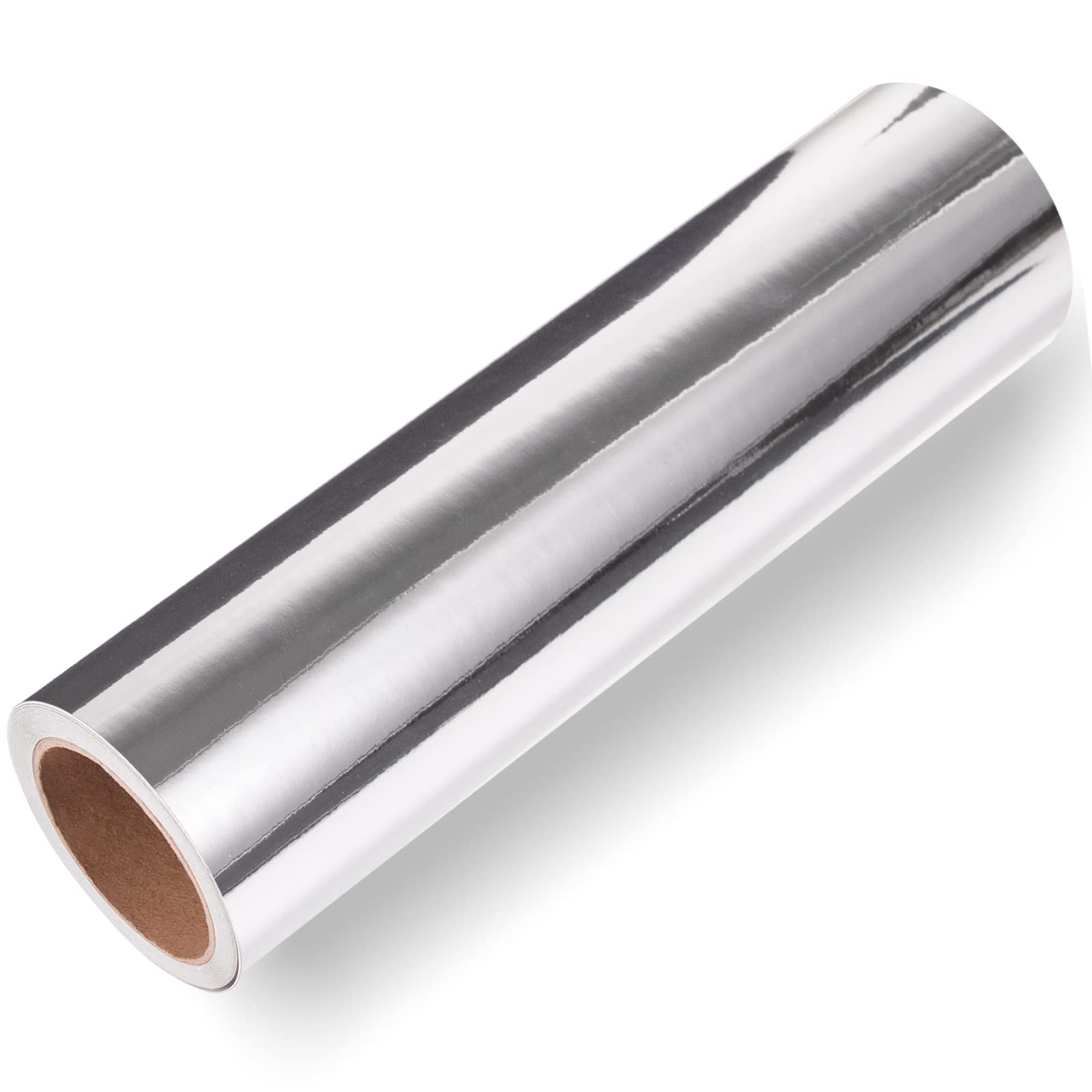 VINYL FROG Car Vinyl Wrap 1.5x5ft Chrome Mirror Silver Self-Adhesive DIY Car Sticker Decals Film Decoration