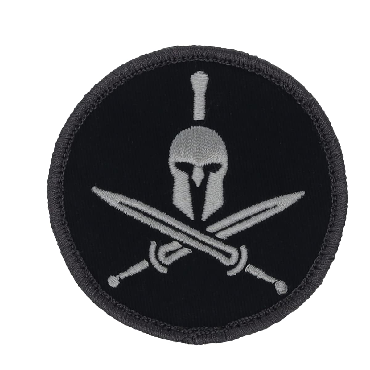Scipio Tactical Knight With Swords Morale Patch Scsklpch - Military Style Patch For Hats And Backpacks - Law Enforcement Patches - Black