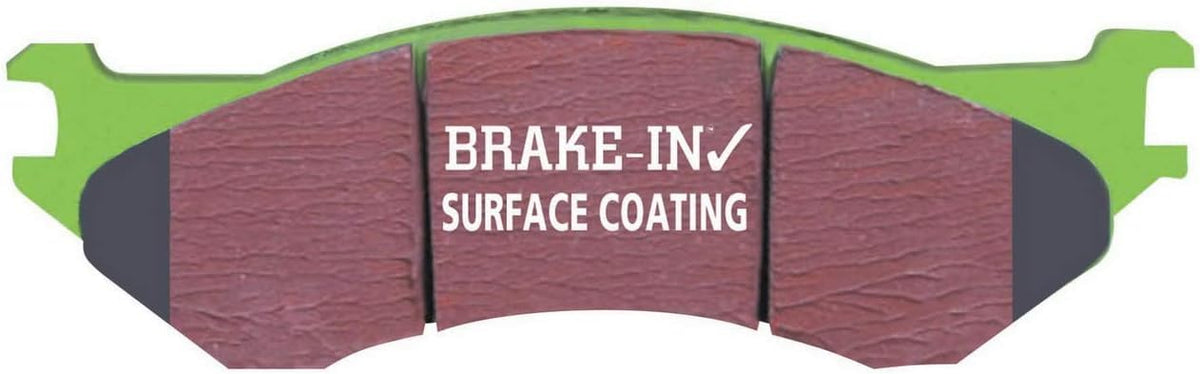 Ebc Brakes Dp61815 6000 Series Greenstuff Truck And Suv Brake Pad