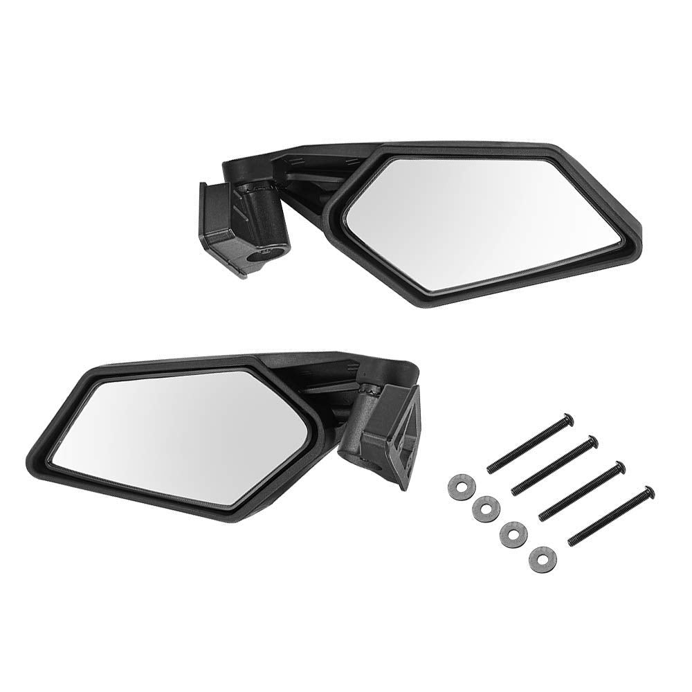 Kemimoto X3 Mirrors, Side View Mirrors Compatible With 2017-2025 Can Am Maverick X3 & Max Rs Ds Turbo Rr, Rear View Oem Replace #715002898
