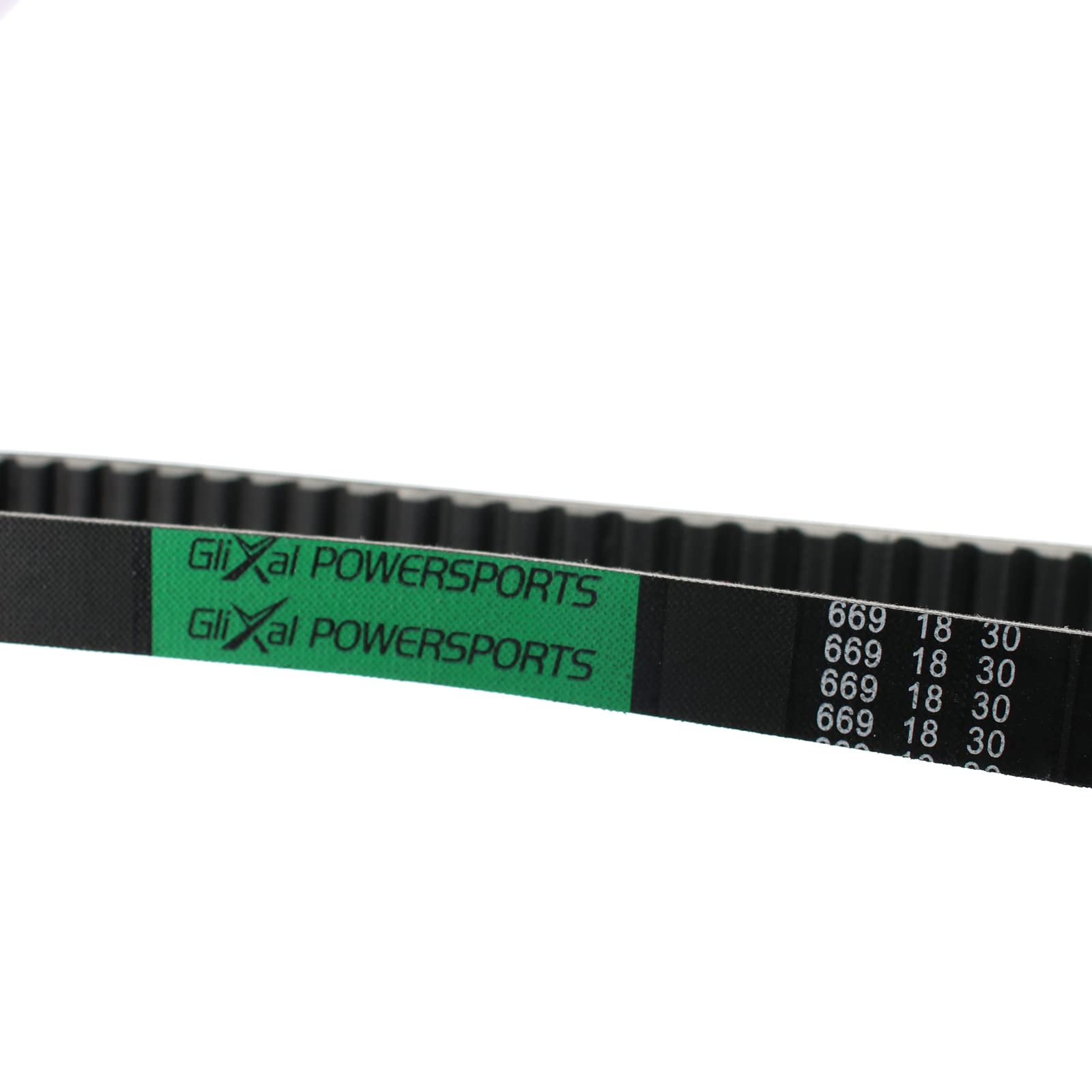 Glixal ATKS-032 139QMB Reinforced 669-18-30 Racing CVT Drive Belt GY6 49cc 50cc ROKETA Baja Tank JMSTAR TAOTAO JONWAY Scooter Mo
