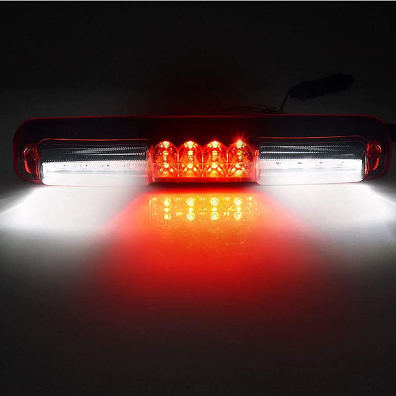 3Rd Third Brake Light Cargo Lamp Compatible With 99-06 Chevy Silverado/Gmc Sierra 1500 2500 3500 Hd, For 07 Silverado/ Sierra 1500 2500 3500 Classic Red,High Mount Stop Light Rear Center Cab Tail Lamp
