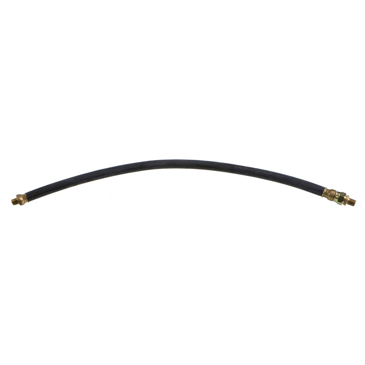 3/8' Air Hose Assembly - 28' - 1/4'-18 (1 Fixed & 1 Swivel) - Max Op 225 Psi