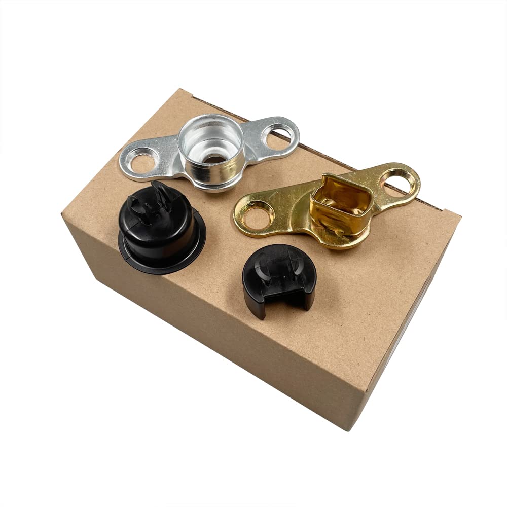 Huyilun0104 1 Pair Tailgate Hinge Left And Right Side With Bush Cover Compatible With Ford Ranger F150 F250 F350