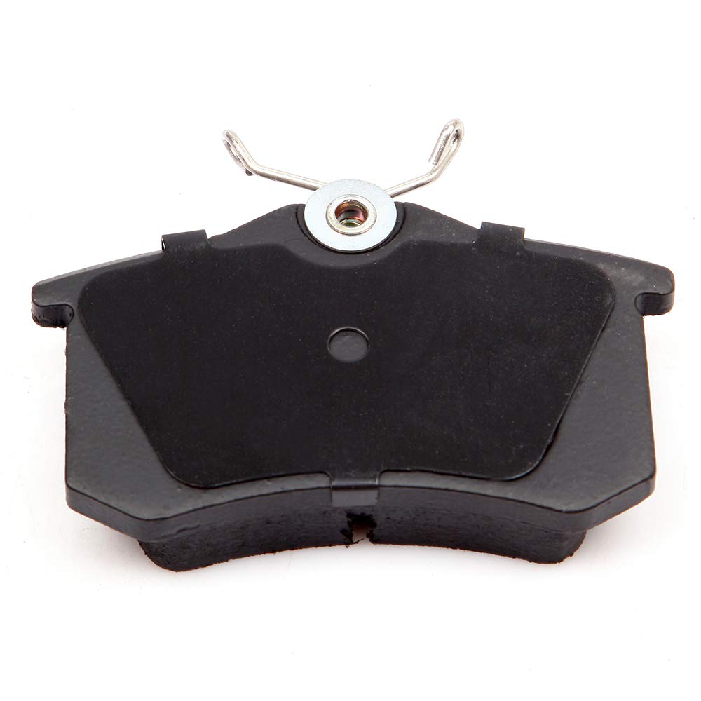 Cciyu Ceramic Front Rear Brake Pad Set Fit For 1999-2008 For Audi A4,2002-2006 For Audi A4 Quattro,1998-2004 For Audi A6,1998-20
